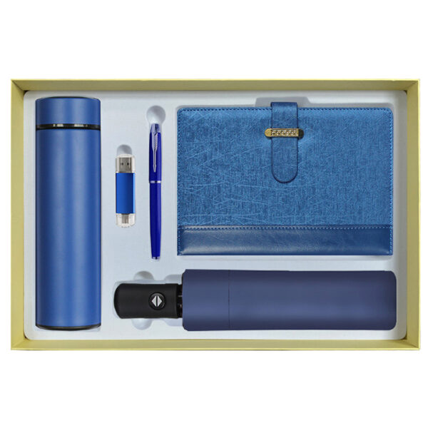3 in 1 Gift Set: Magnetic Notebook, Diary, Pen, and Keychain