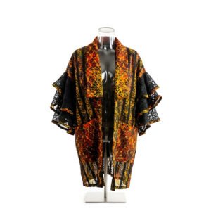 Adaugo Jacket Collection - Dugo, Afrocentric, Handmade, Ankara, Adire, Aso-oke_