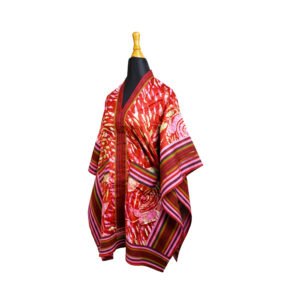 Ajoke Kimono - Dugo, Afrocentric, Handmade, Ankara, Adire, Aso-oke