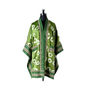 Ajoke Kimono - Dugo, Afrocentric, Handmade, Ankara, Adire, Aso-oke