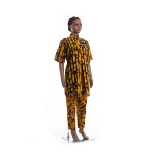 Aso-Oke Jumbo Pants - Dugo, Afrocentric, Handmade, Ankara, Adire, Aso-oke