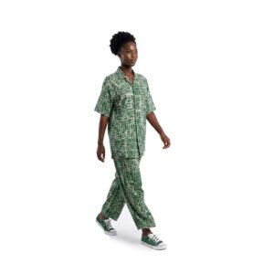 Aso-Oke Jumbo Pants - Dugo, Afrocentric, Handmade, Ankara, Adire, Aso-oke