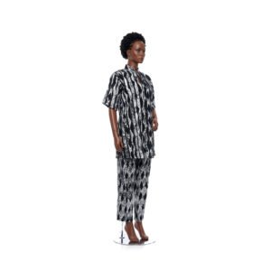 Aso-Oke Jumbo Pants - Dugo, Afrocentric, Handmade, Ankara, Adire, Aso-oke