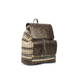 Moyo Backpack - Dugo, Afrocentric, Handmade, Ankara, Adire, Aso-oke