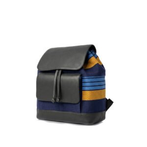 Moyo Backpack - Dugo, Afrocentric, Handmade, Ankara, Adire, Aso-oke