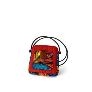 Sling bag - Dugo, Afrocentric, Handmade, Ankara, Adire, Aso-oke