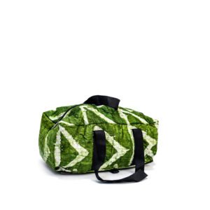 The WOW BAG (Travel Duffel Bag) - Dugo, Afrocentric, Handmade, Ankara, Adire, Aso-oke