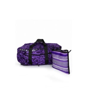The WOW BAG (Travel Duffel Bag) - Dugo, Afrocentric, Handmade, Ankara, Adire, Aso-oke