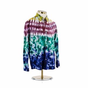 tie-dye shirt - Dugo, Afrocentric, Handmade, Ankara, Adire, Aso-oke