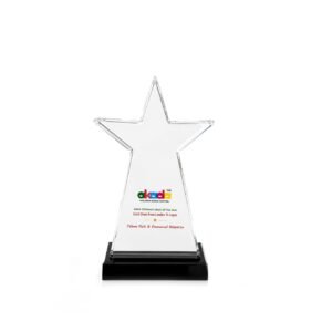 Acrylic Award — custom engraved acrylic award for corporate recognition and awards in Nigeria
