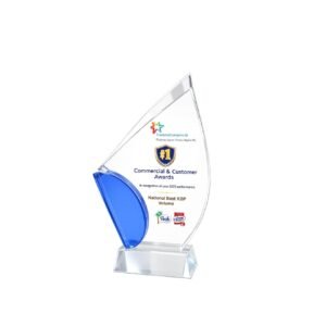 Crystal Award — custom engraved crystal award for corporate recognition and awards in Nigeria