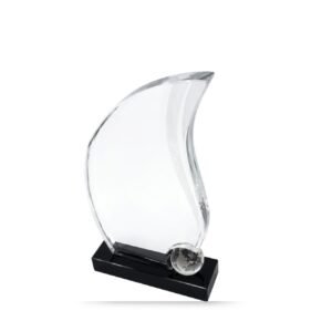 Crystal Award — custom engraved crystal award for corporate recognition and awards in Nigeria