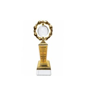 Crystal Award — custom engraved crystal award for corporate recognition and awards in Nigeria