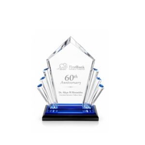 Crystal Award — custom engraved crystal award for corporate recognition and awards in Nigeria