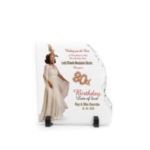 Photo Rock — custom engraved photo rock crystal for corporate recognition and awards in Nigeria