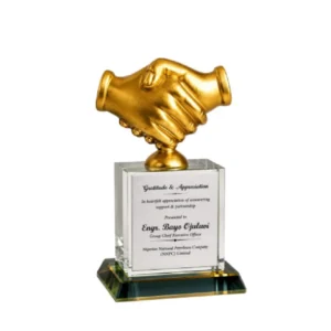 Celebrate excellence with our premium customized awards, beautifully designed and personalized for corporate events, recognition ceremonies, and special achievements. Customize with your company logo, recipient’s name, award title, date, and special message. Available in crystal, acrylic, glass, wooden, and metal designs, with professional engraving and printing options.