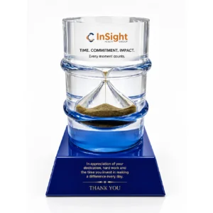 Celebrate excellence with our premium customized awards, beautifully designed and personalized for corporate events, recognition ceremonies, and special achievements. Customize with your company logo, recipient’s name, award title, date, and special message. Available in crystal, acrylic, glass, wooden, and metal designs, with professional engraving and printing options.