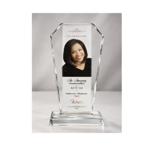 Our custom Crystal Sublimation blends everyday function with a premium, executive finish. Solid optical crystal sits proudly on any desk, making it an ideal corporate gift, conference souvenir or thoughtful appreciation token. Personalise it with a name, logo or short message using crisp laser engraving. Compact, durable and elegantly packaged, it ships safely across Nigeria. Order Now!