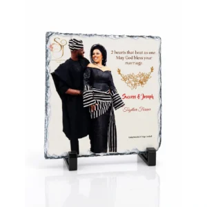 Turn a treasured photo into art with our Photo Rock crystal. Your image is precision laser-etched inside solid optical crystal, creating a stunning 3D keepsake that stands out as a personalised gift, anniversary present or recognition award. Each photo rock is made to order from your supplied image and can include engraved text. Beautifully packaged and shipped safely across Nigeria. Create a lasting memory with Dugo!